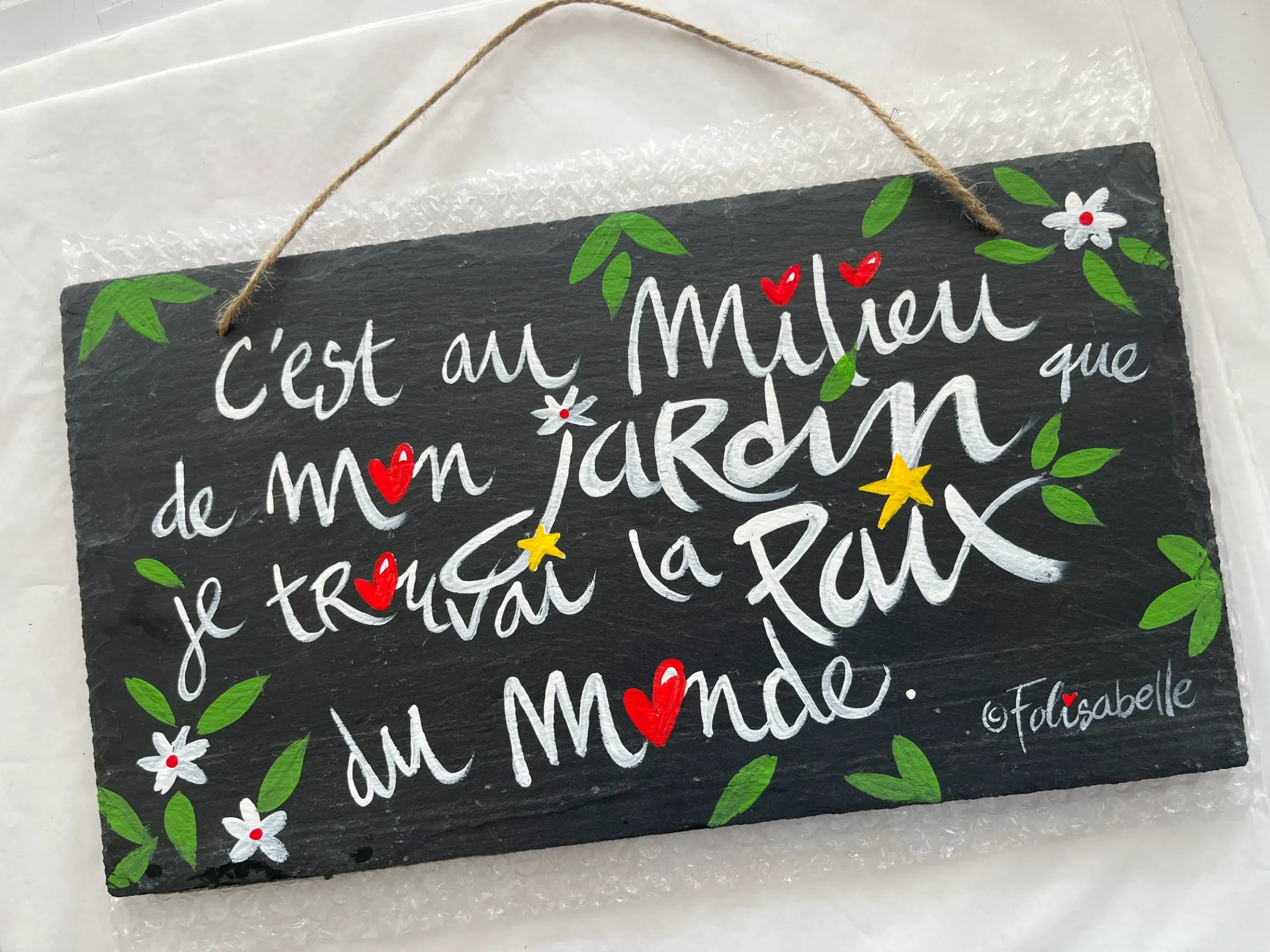 Ardoises jardin + de 30 versions